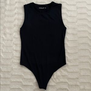 Abercrombie & Fitch dark blue Sleeveless Bodysuit